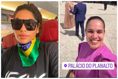 Michelle Nascimento provoca e recebe invertida de Nívea Silva no Instagram