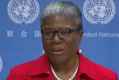 Embaixadora de Biden na ONU critica Israel por afirmar soberania de Jerusalém