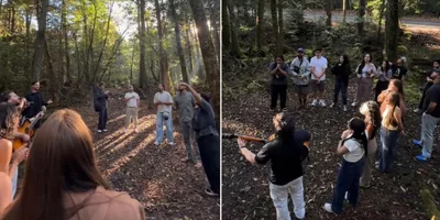Evangelistas brasileiros oram em ‘floresta do suicídio’ no Japão: “Declaramos vida”