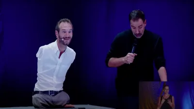 "Minha maior deficiência é a minha incredulidade", diz evangelista Nick Vujicic