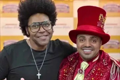 Thalles Roberto faz apresentação no circo do Tirullipa