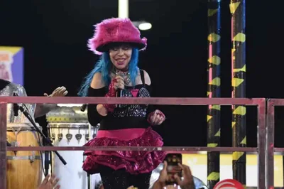 Pastora Baby do Brasil puxou o bloco "Arrebatados"no Carnaval de Salvador