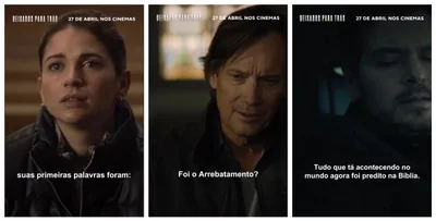 ‘Deixados Para Trás - A Ascensão do Anticristo’: confira os teasers