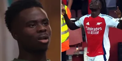 Bukayo Saka revela qual é a última coisa pensa antes de entrar em campo: ‘Falo com Deus’