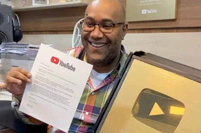 Gerson Rufino celebra 1 milhão de inscritos no YouTube