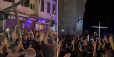 Cristãos vão às ruas após ataque terrorista em igreja na Síria: \"Somos soldados de Cristo\"