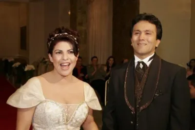 O quarto casamento de Vanilda Bordieri com o segundo marido