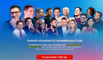 Evento com pastores para “desbloquear o potencial divino” tem ingresso a R$ 7.800