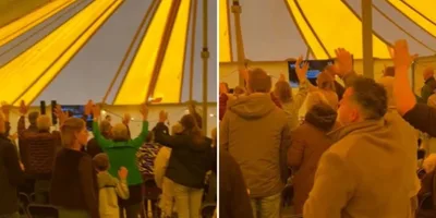 Pessoas são curadas e se rendem a Jesus em tenda evangelística na Holanda