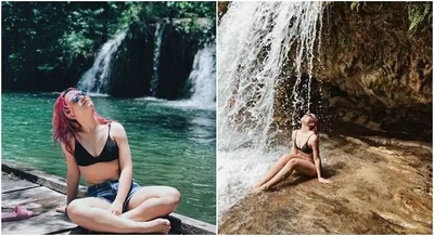 Priscilla Alcântara posta fotos de biquíni e fãs não perdoam