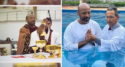 Ex-padre é batizado em igreja evangélica no Mato Grosso