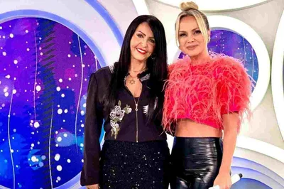 Shirley Carvalhaes grava participação no Programa da Eliana