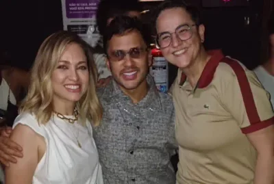 Rosania Rocha e Lanna Holder recebem Lucas Guimarães na Cidade de Refúgio