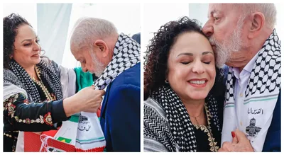 Lenço palestino vestido por Lula traz mensagem contra Israel