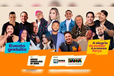 Nau Santana reúne Eli Soares, Damares e muito mais no Canta Bahia, em Feira de Santana
