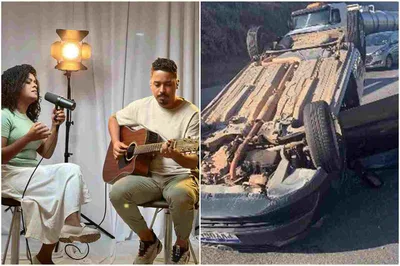 Diretor Musical de Kemilly Santos sofre grave acidente de carro