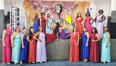 Flordelis participa de versão prisional do “The Voice” no Rio de Janeiro