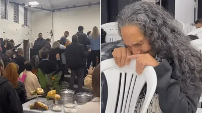 Após ser coberta pelas águas, igreja celebra Santa Ceia no RS