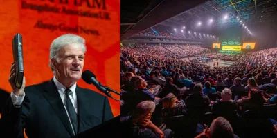 Mais de 800 pessoas aceitam Jesus em cruzada de Franklin Graham na Inglaterra