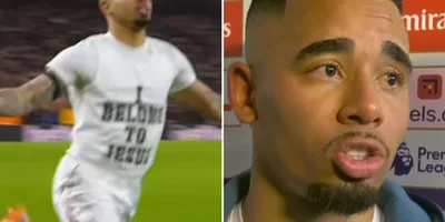 Após vitória do Arsenal, Gabriel Jesus declara fé ao exibir camisa \"Eu pertenço a Jesus\"