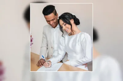 Vitória Souza se casa com o influenciador Gustavo Fernandes