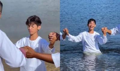 Ex-Catty Lares em culto: "Não tem vaso que Jesus não conserte"