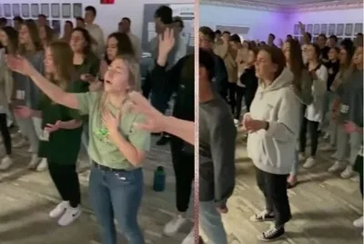 Adolescentes russos e ucranianos se unem para louvar a Jesus juntos
