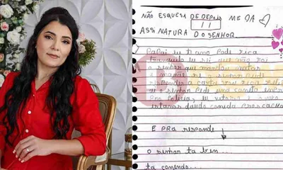 Laudo aponta que filha de Sara Mariano foi forçada a escrever carta para o pai
