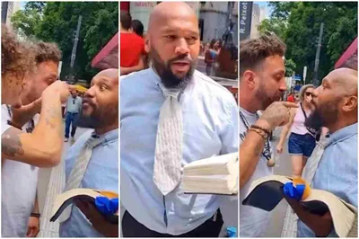 Pregador é agredido na Avenida Paulista durante evangelismo