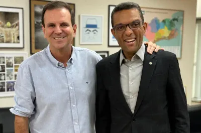 Otoni de Paula parabeniza Eduardo Paes por reeleição no Rio de Janeiro