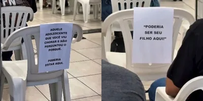 Igreja deixa cadeiras vazias para incentivar evangelismo: “Seu filho poderia estar aqui”