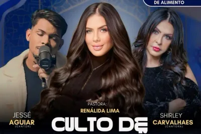Jessé Aguiar vai cantar em culto de libertação na igreja da pastora Renalida