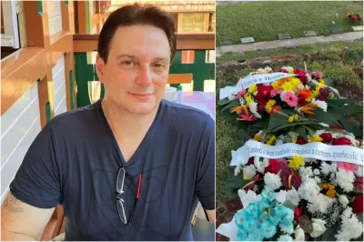 Daniel Mastral é sepultado em cerimônia íntima