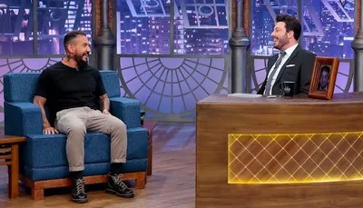 Rodolfo dá seu testemunho no ‘The Noite’: "Não tem bagunça que Jesus não possa consertar"