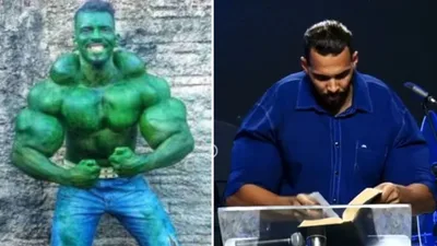 ‘Hoje sou 100% liberto em Cristo’, diz Hulk brasileiro que tinha obsessão pela vaidade