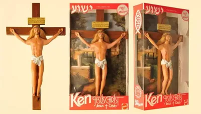 Bonecos de Jesus crucificado é vendido após lançamento de Barbie