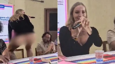 Travesti exibe dança erótica em universidade e provoca críticas