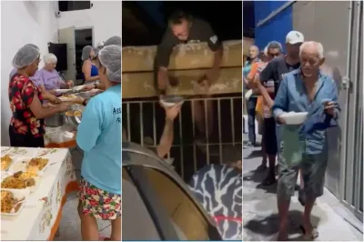 ADAP: O trabalho social da igreja que alimenta de moradores de rua a famílias que moram em cemitério