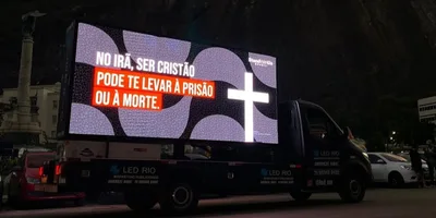 Protesto no Rio alerta sobre perseguição no Irã: \"Ser cristão pode te levar à morte\"