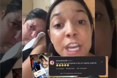 Vitória Souza se revolta com ataque contra sua mãe e desabafa; “ela não gosta do corpo”
