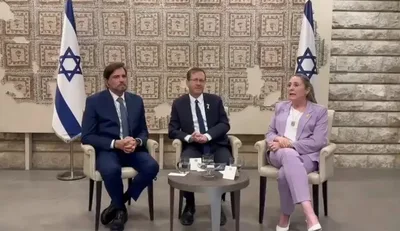 Presidente de Israel recebe líderes evangélicos brasileiros