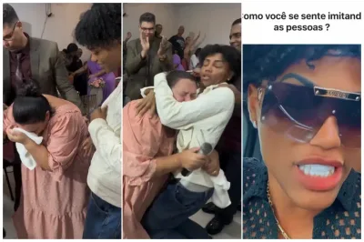 Mestre dos cachos doa som para igreja e é acusado de copiar Ludmila