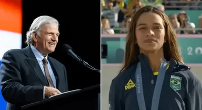 Graham elogia Rayssa Leal por pregar Jesus nas Olímpiadas