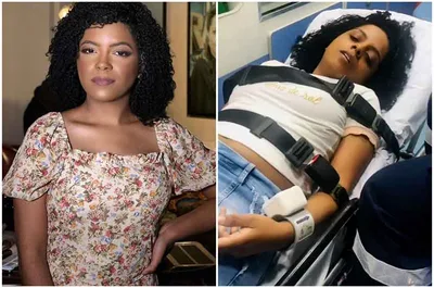 Vaza vídeo de Kemilly Santos em ambulância após convulsão
