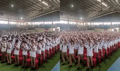 Estudantes celebram formatura cantando Bondade de Deus, nas Filipinas