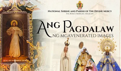 Pilgrim images of 4 Bulacan nat’l shrines gather at Divine Mercy Shrine