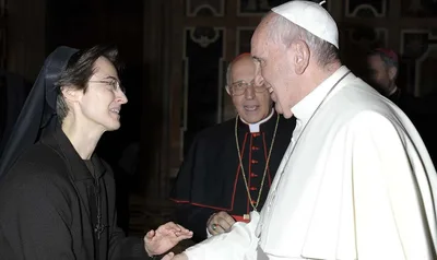 Pope Francis names Franciscan sister to No. 2 position in Vatican City State