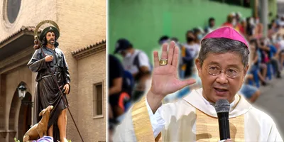 Paalabin ang pananalangin kay San Roque, paanyaya ni Bishop Santos sa mananampalataya