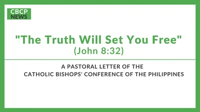 “The Truth Will Set You Free” (John 8:32)