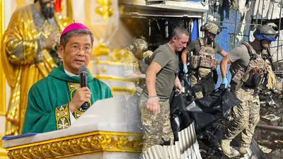 Bishop Santos, nakiramay at nakiisa sa mga biktima ng Russian missile strike sa Ukraine